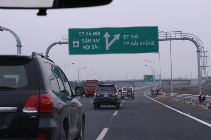 Tăng phí cao tốc Hà Nội - Hải Phòng từ 1/4