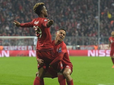 Pha solo ghi bàn tuyệt đẹp của Coman vào lưới Juventus