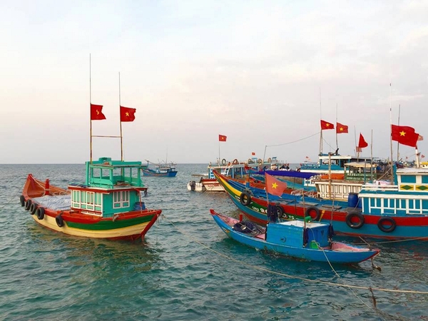 Trước khi ra khơi.
