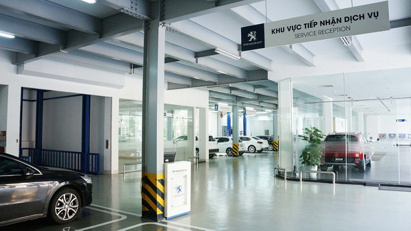Khu vực tiếp nhận dịch vụ