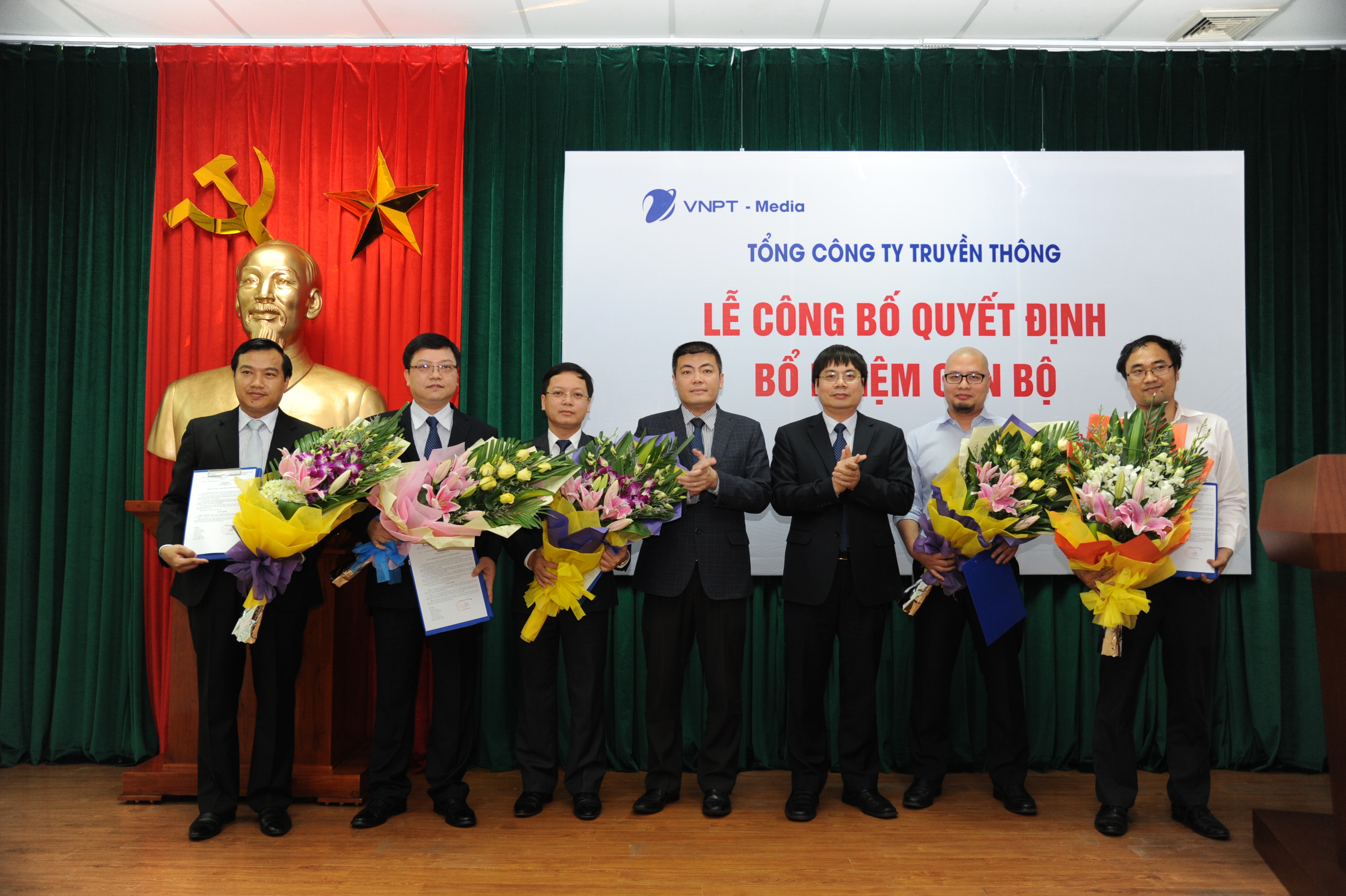 VNPT Media điều chuyển, bổ nhiệm cán bộ một số đơn vị trực thuộc