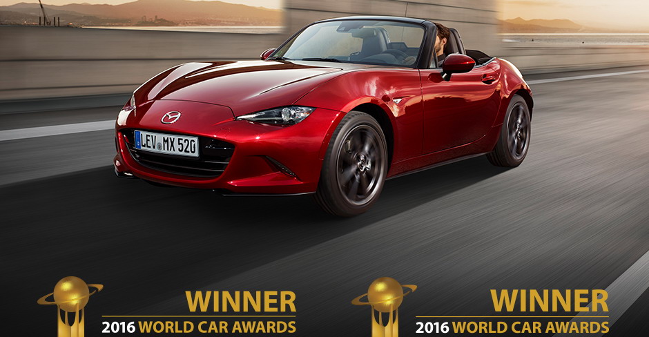 Mazda MX-5 đoạt giải Xe của năm 2016