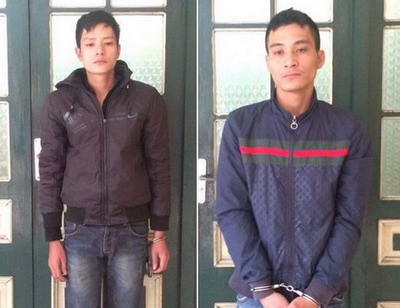 Cặp đôi gây ra hàng loạt vụ cướp tại Hà Nội sa lưới