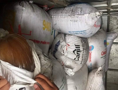 Tiêu hủy hơn 1 nghìn kg mỡ động vật bốc mùi hôi thối