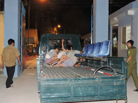Các học viên trốn trại bị bắt giữ ngay trong đêm