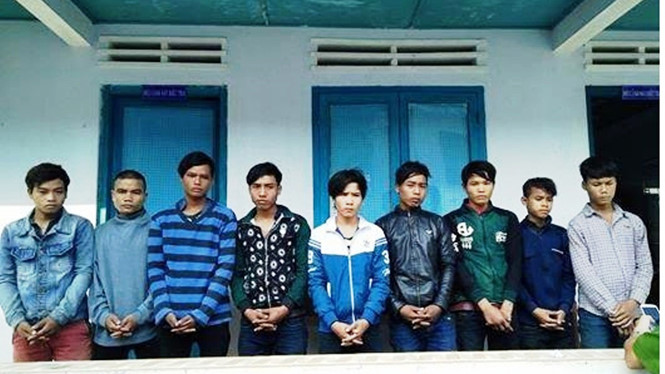 Các đối tượng tại cơ quan điều tra