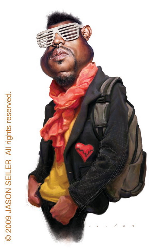 Rapper Kanye West