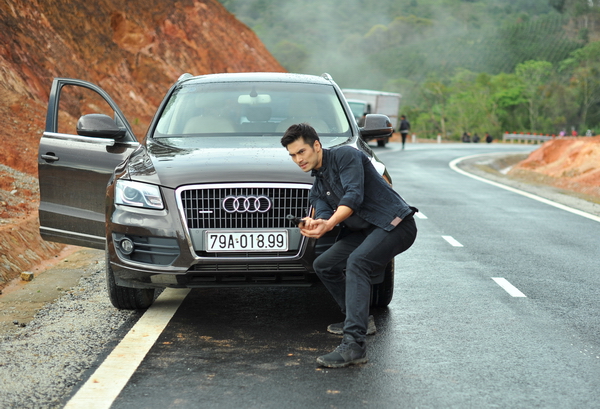 Audi lần đầu song hành với phim hành động Việt
