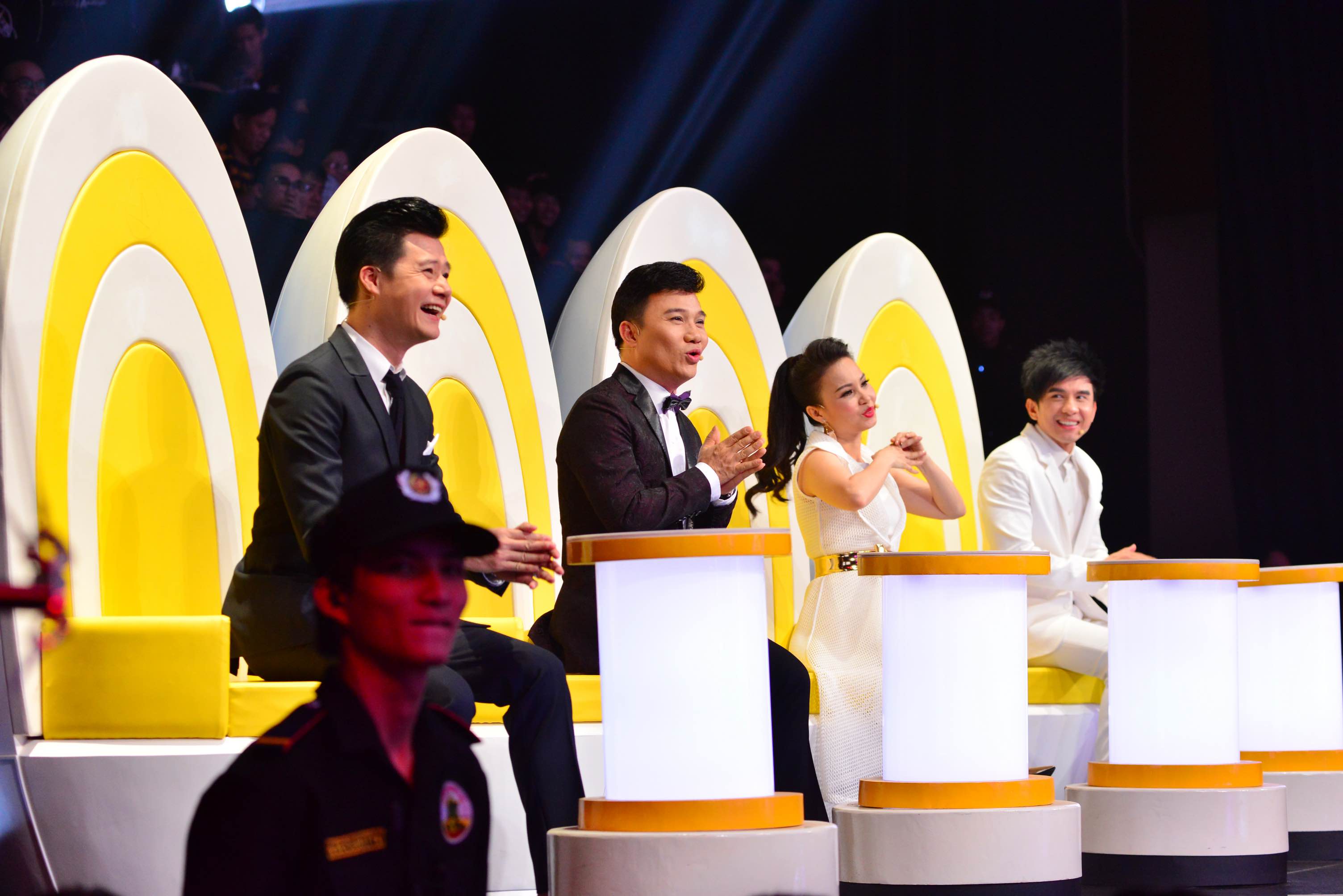 Bộ tứ quyền lực: Quang Dũng, Quang Linh, Cẩm Ly và Đan Trường