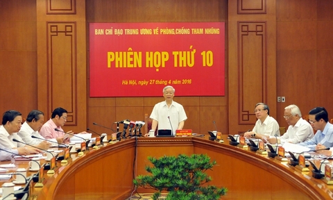 14 tỉnh bị kiểm tra, giám sát về phòng chống tham nhũng
