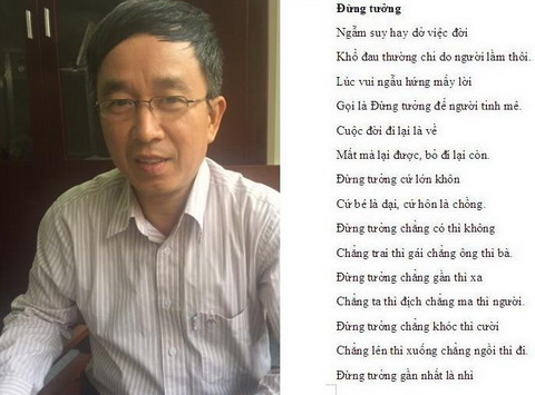 Tranh chấp bản quyền bài thơ &quot;Đừng tưởng&quot;: Ông Trần Văn Sỹ gửi đơn kiến nghị tới Cục bản quyền