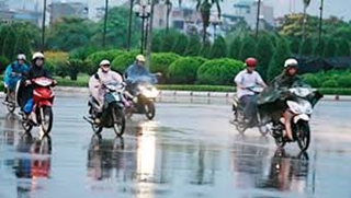 Hôm nay Bắc Bộ mưa rào và dông diện rộng