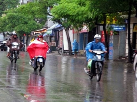 Miền Bắc bất ngờ đón gió Mùa, cuối tuần mưa dông