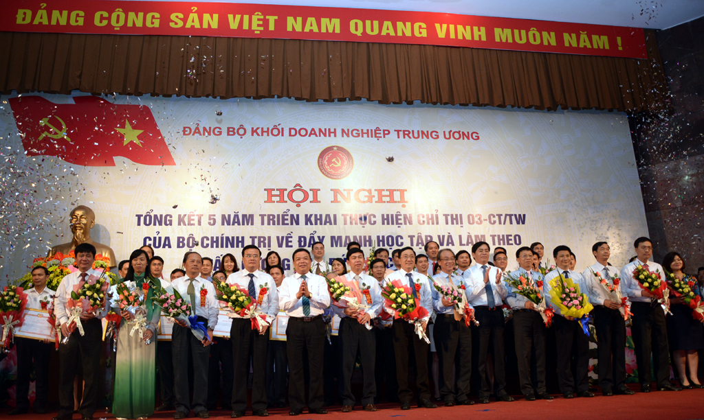 Các cá nhân, tập thể được biểu dương tại Hội nghị
