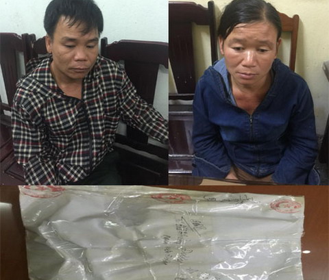 Cặp vợ chồng rủ nhau 'buôn' hàng trắng liên tỉnh