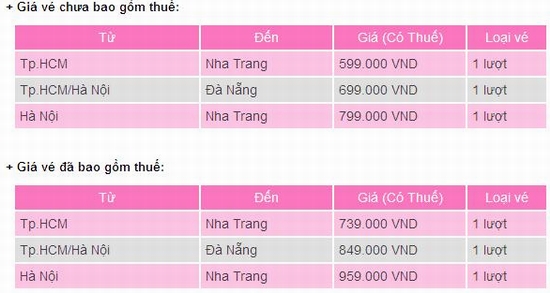 Vietnam Airlines mở khuyến mãi giá rẻ bay nội địa