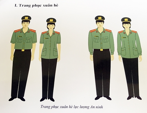 Từ 6/6/2016: Công an có trang phục mới