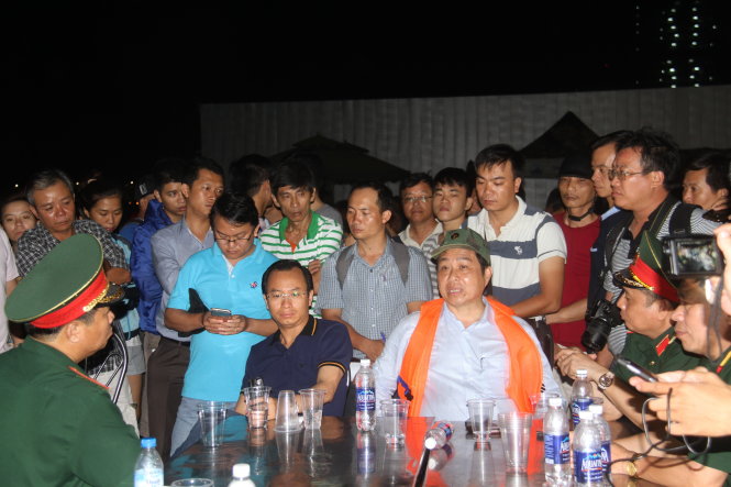 Lãnh đạo TP Đà Nẵng chỉ đạo công tác cứu nạn