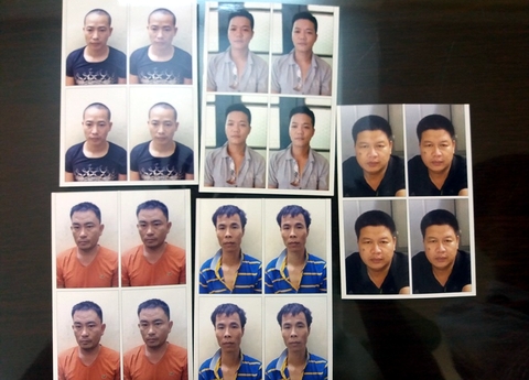 5 đối tượng vụ cướp