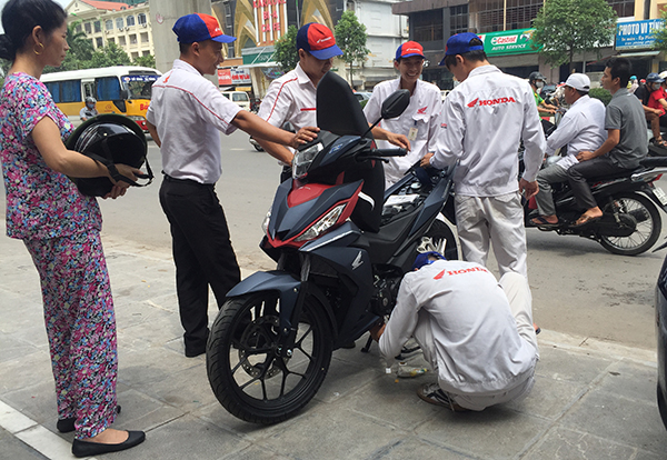 Giá Honda Winner 150 giảm xuống 43 triệu