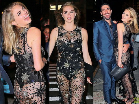 Kate Upton diện váy gợi cảm đón chào tuổi 24