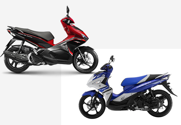2015: Honda Air Blade bán chạy gấp 7 lần Yamaha Nouvo