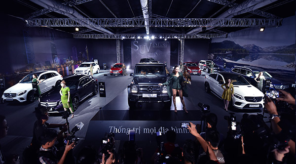 Bán gần 350 xe Mercedes tại SUVenture 2016