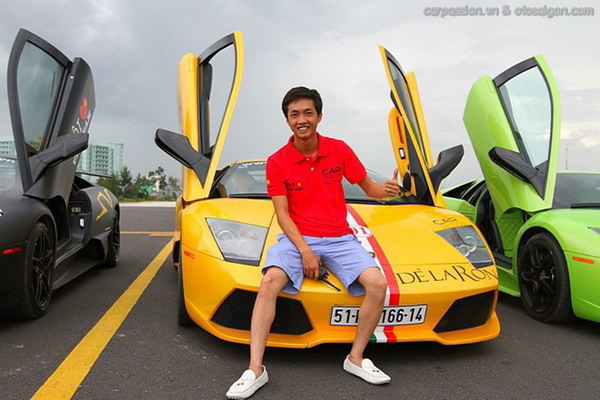 Cường đô-la sắp lập câu lạc bộ Lamborghini Việt Nam