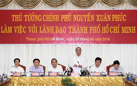 Thủ tướng: TP. HCM phải là hòn ngọc chiếu sáng Biển Đông