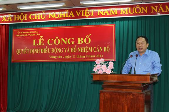 Nguyên Chủ tịch UBND TP Vũng Tàu bị khởi tố vì sai phạm đất đai