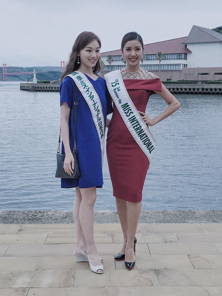 Thúy Vân và Á hậu Nhật Bản