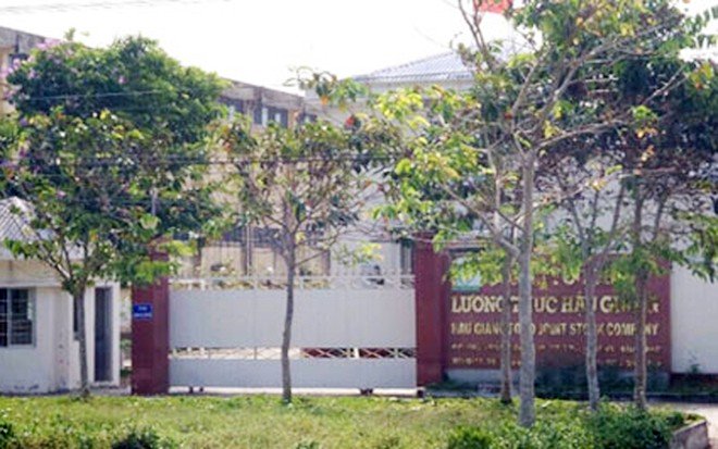 Công ty cổ phần lương thực Hậu Giang. Ảnh: Zing