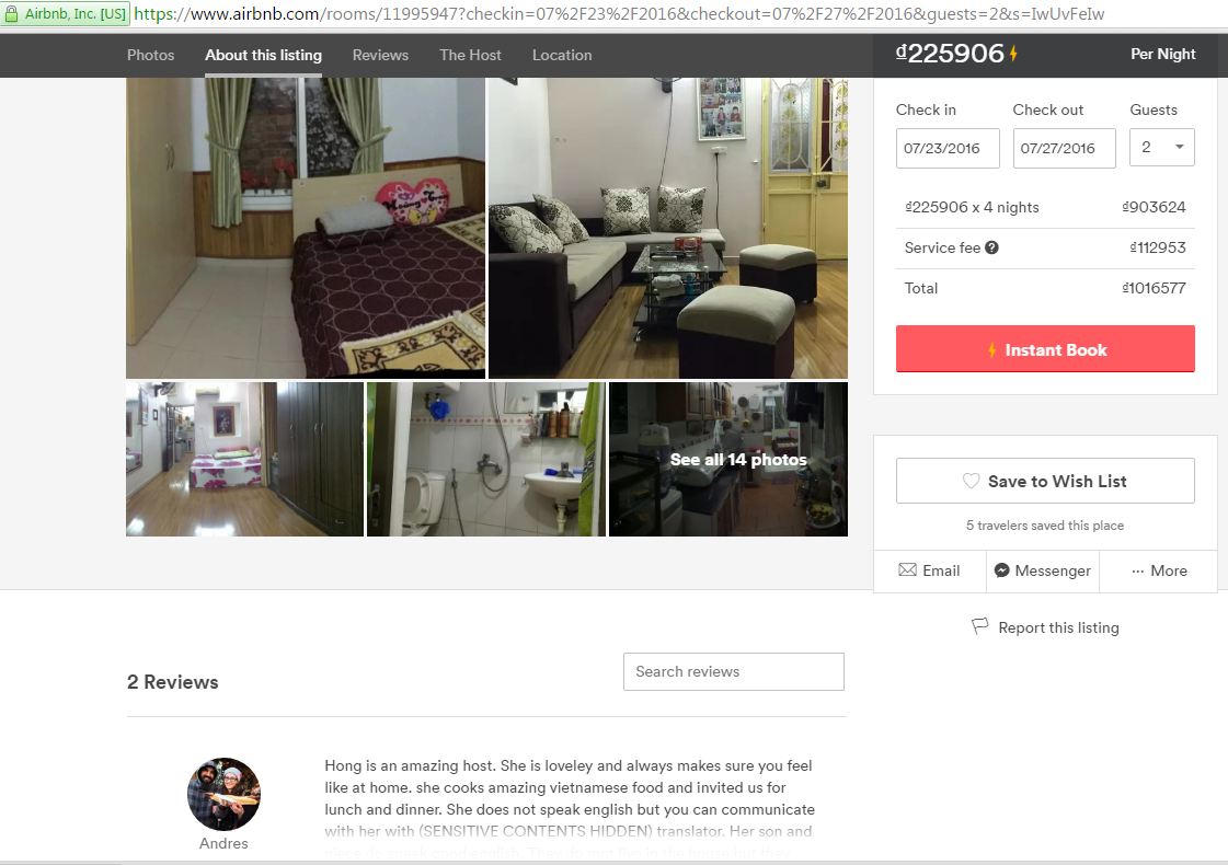 Airbnb: Dịch vụ &quot;chia sẻ chỗ ở&quot; kiểu Uber đang hút khách tại Việt Nam?
