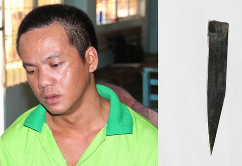 Vác dao đâm cha dượng trọng thương vì 'tội'... chửi vợ