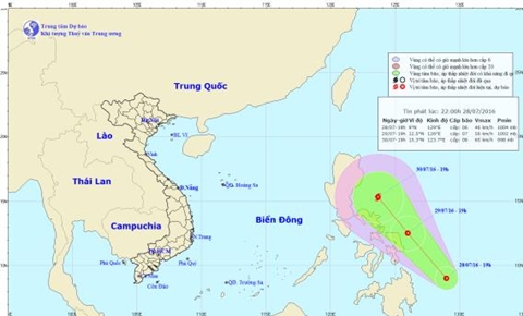 Biển Đông lại chuẩn bị đón cơn bão mới