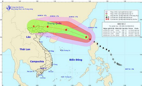 Siêu bão giật tới cấp 17 đã vào Biển Đông, đe dọa Bắc Bộ