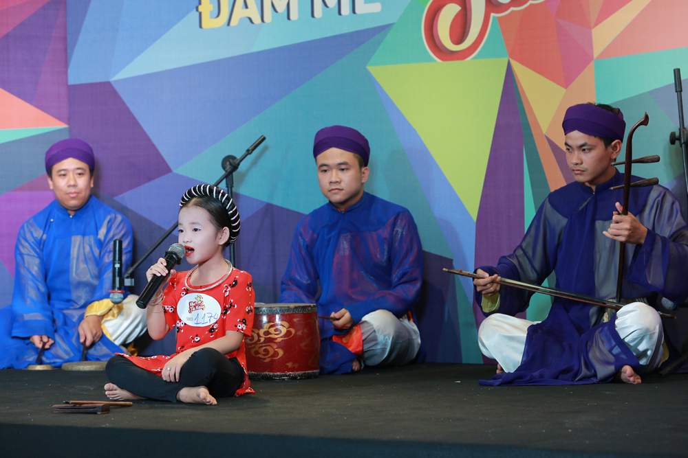 Cô bé gây bất ngờ tại vòng casting Nhí Tài năng