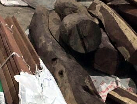 Gỗ quý 'đội lốt' đồ gỗ mỹ nghệ xuất khẩu