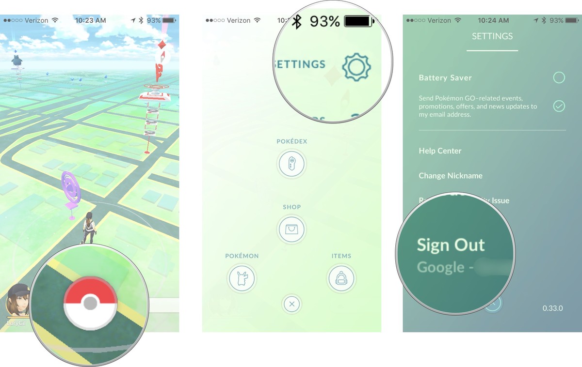 Cách chuyển tài khoản Pokemon Go sang một điện thoại mới