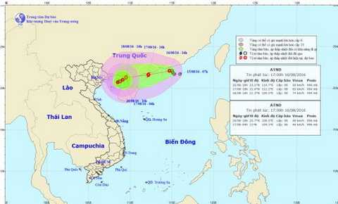 Hai áp thấp nhiệt đới cùng lúc đe dọa Bắc Bộ