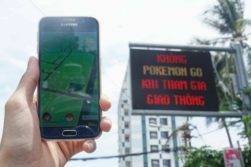 Công an huyện cấm cán bộ, chiến sĩ chơi Pokemon Go