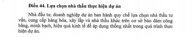 Điều 44 tại Nghị định số 15/2015/NĐ-CP của Chính phủ