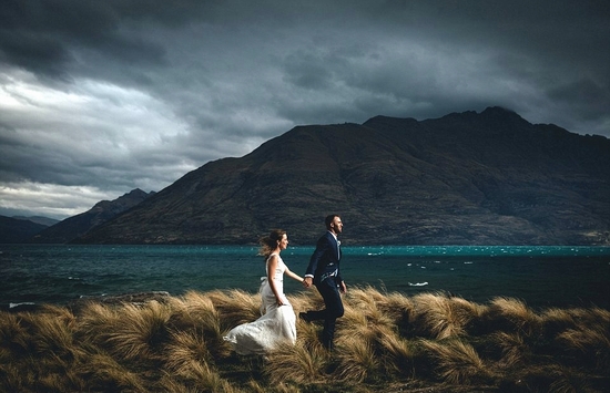 Sải bước ở Queenstown, New Zealand