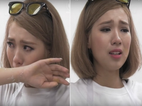 Hot girl Hà thành bật khóc vì...bị sai vặt trong 'gameshow triệu đô'