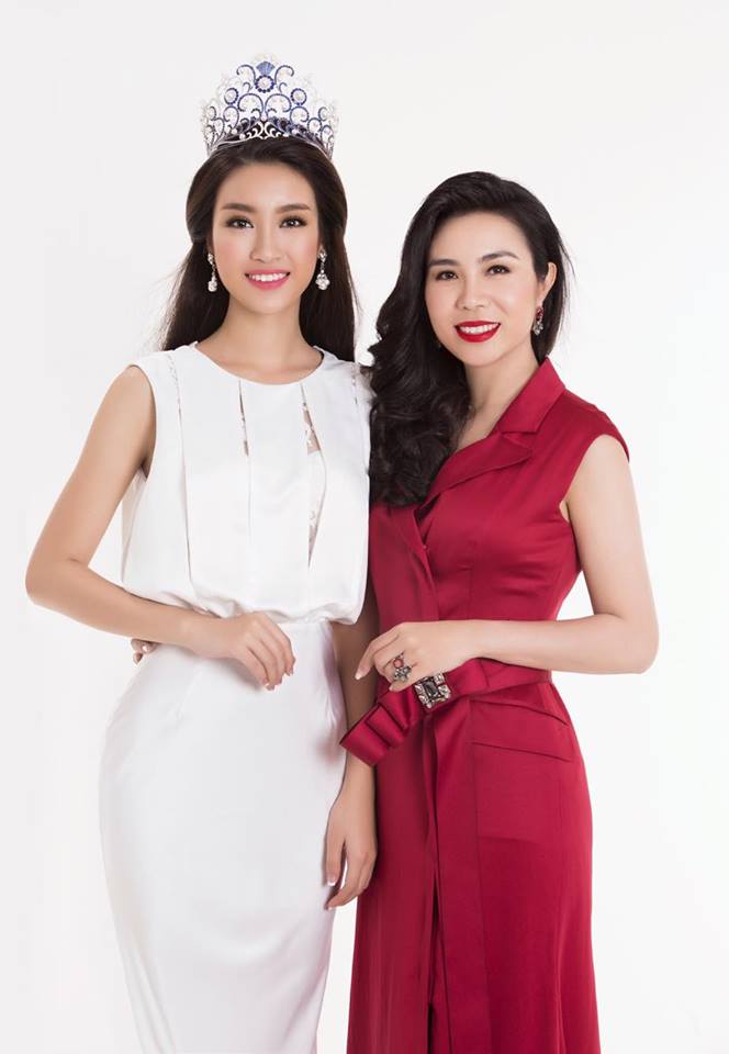 Thành viên Hội đồng cùng Hoa hậu Đỗ Mỹ Linh