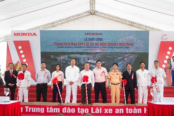 Khởi công xây dựng Trung tâm lái xe an toàn tại Vĩnh Phúc