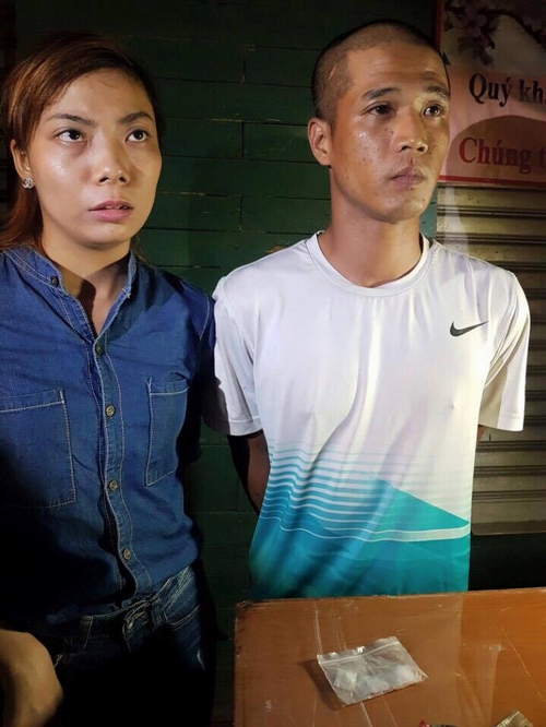 Hai đối tượng bị bắt giữ.