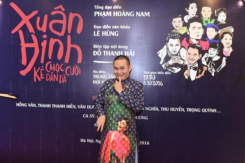 Xuân Hinh cháy hết mình trong liveshow hề chèo kỷ niệm 40 năm nghề diễn