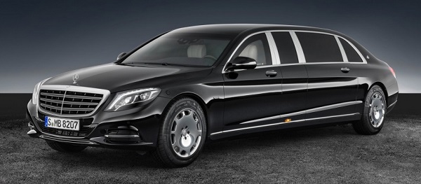Siêu xe chống đạn Mercedes-Maybach S600 Pullman có giá 1,56 triệu USD