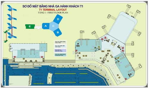 Sơ đồ sân bay: Cẩm nang cần thiết cho chuyến đi